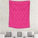 Pink Pattern, Abstract, Background, Bright Medium Tapestry View2