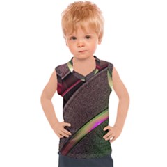 Flower Patterns Pattern Beige Green Kids  Sport Tank Top