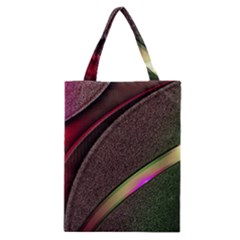 Pattern Texture Leaves Classic Tote Bag by Proyonanggan