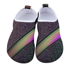 Circle Colorful Shine Line Pattern Geometric Men s Sock-style Water Shoes by Proyonanggan