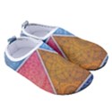 Texture With Triangles Kids  Sock-Style Water Shoes View3