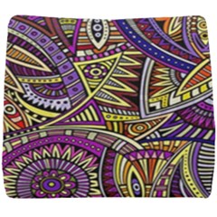 Violet Paisley Background, Paisley Patterns, Floral Patterns Seat Cushion by nateshop