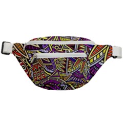 Violet Paisley Background, Paisley Patterns, Floral Patterns Fanny Pack