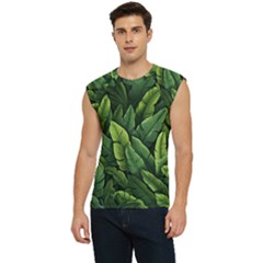 Green Leaves Men s Raglan Cap Sleeve T-shirt by goljakoff