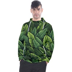 Green Leaves Men s Pullover Hoodie