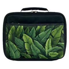 Green Leaves Lunch Bag by goljakoff