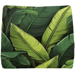 Banana Leaves Pattern Seat Cushion by goljakoff