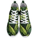 Banana leaves pattern Men s Lightweight High Top Sneakers View1