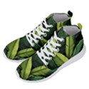 Banana leaves pattern Men s Lightweight High Top Sneakers View2