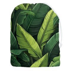 Banana Leaves Pattern Drawstring Pouch (3xl) by goljakoff