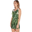 Tropical leaves Bodycon Dress View2