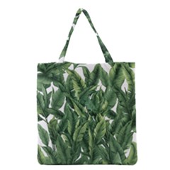 Tropical Leaves Grocery Tote Bag by goljakoff