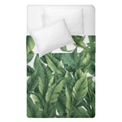 Tropical Leaves Duvet Cover Double Side (single Size) by goljakoff