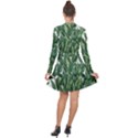 Tropical leaves Long Sleeve Panel Dress View2