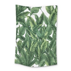 Tropical Leaves Small Tapestry