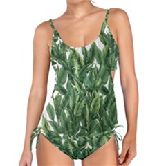 Tropical Leaves Tankini Set by goljakoff