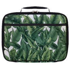 Tropical Leaves Full Print Lunch Bag by goljakoff