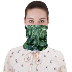 Tropical Leaves Face Covering Bandana (adult) by goljakoff