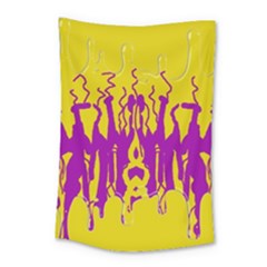 Yellow And Purple In Harmony Small Tapestry