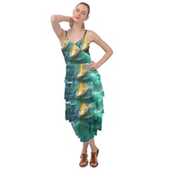 Lion King Of The Jungle Nature Layered Bottom Dress by Cemarart