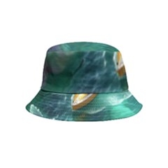 Lion King Of The Jungle Nature Inside Out Bucket Hat (kids) by Cemarart