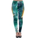 Valley Night Mountains Lightweight Velour Leggings View1