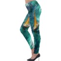 Valley Night Mountains Lightweight Velour Leggings View3