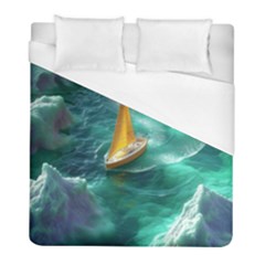 Dolphin Sea Ocean Duvet Cover (full/ Double Size) by Cemarart