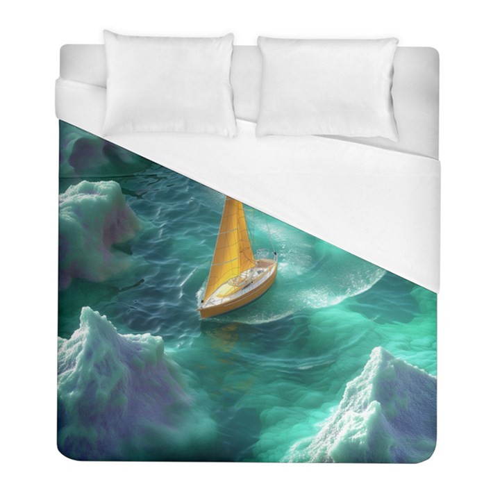 Dolphins Sea Ocean Duvet Cover (Full/ Double Size)