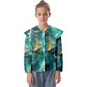 Dolphin Sea Ocean Kids  Peter Pan Collar Blouse View1