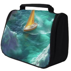 Dolphins Sea Ocean Full Print Travel Pouch (big)