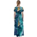 Dolphins Sea Ocean Water High Waist Short Sleeve Maxi Dress View2