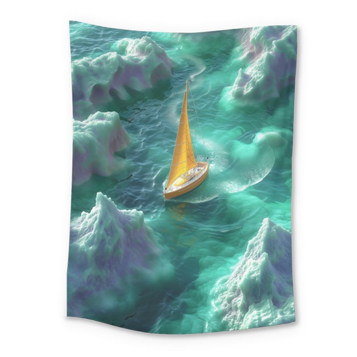 Dolphins Sea Ocean Water Medium Tapestry