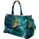 Dolphins Sea Ocean Water Duffel Travel Bag View1