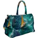 Dolphins Sea Ocean Water Duffel Travel Bag View2