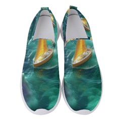 Dolphins Sea Ocean Water Women s Slip On Sneakers by Cemarart