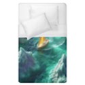 Seascape Boat Sailing Duvet Cover (Single Size) View1