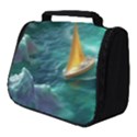 Seascape Boat Sailing Full Print Travel Pouch (Small) View1