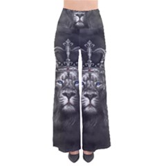 Lion King Of The Jungle Nature So Vintage Palazzo Pants by Cemarart