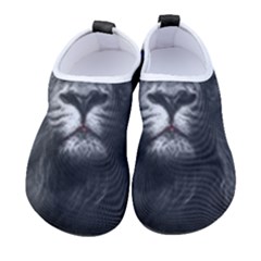 Lion King Of The Jungle Nature Men s Sock-style Water Shoes by Cemarart