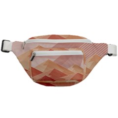 Mountains Sunset Landscape Nature Fanny Pack by Cemarart