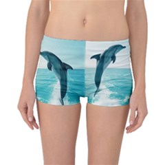 Dolphin Sea Ocean Boyleg Bikini Bottoms