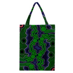 Authentic Aboriginal Art - After The Rain Classic Tote Bag