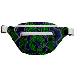 Authentic Aboriginal Art - After The Rain Fanny Pack by hogartharts