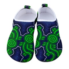 Authentic Aboriginal Art - After The Rain Men s Sock-style Water Shoes by hogartharts