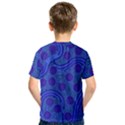 Authentic Aboriginal Art - Rivers Around Us Kids  Sport Mesh T-Shirt View2