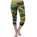 Countryside Landscape Nature Capri Yoga Leggings View1