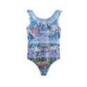 Art Psychedelic Mountain Kids  Frill Swimsuit View1