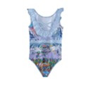 Art Psychedelic Mountain Kids  Frill Swimsuit View2