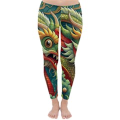 Chinese New Year – Year Of The Dragon Classic Winter Leggings